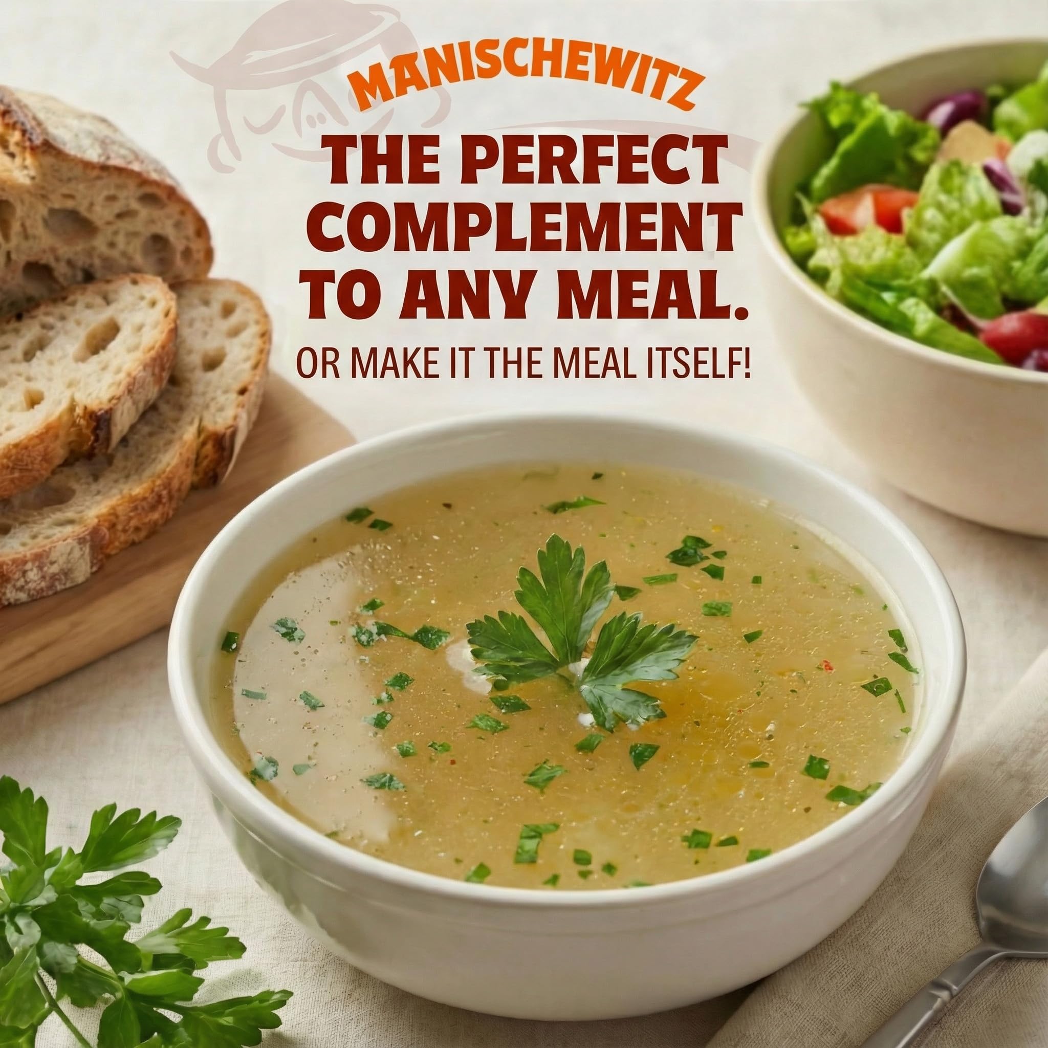 Manischewitz Clear Chicken Broth, 24 oz (4 Pack) | Authentic Homemade Taste Chicken Stock | NO Artificial Flavors, Preservatives | Premium Soup Base | Ready to Serve - Image 4